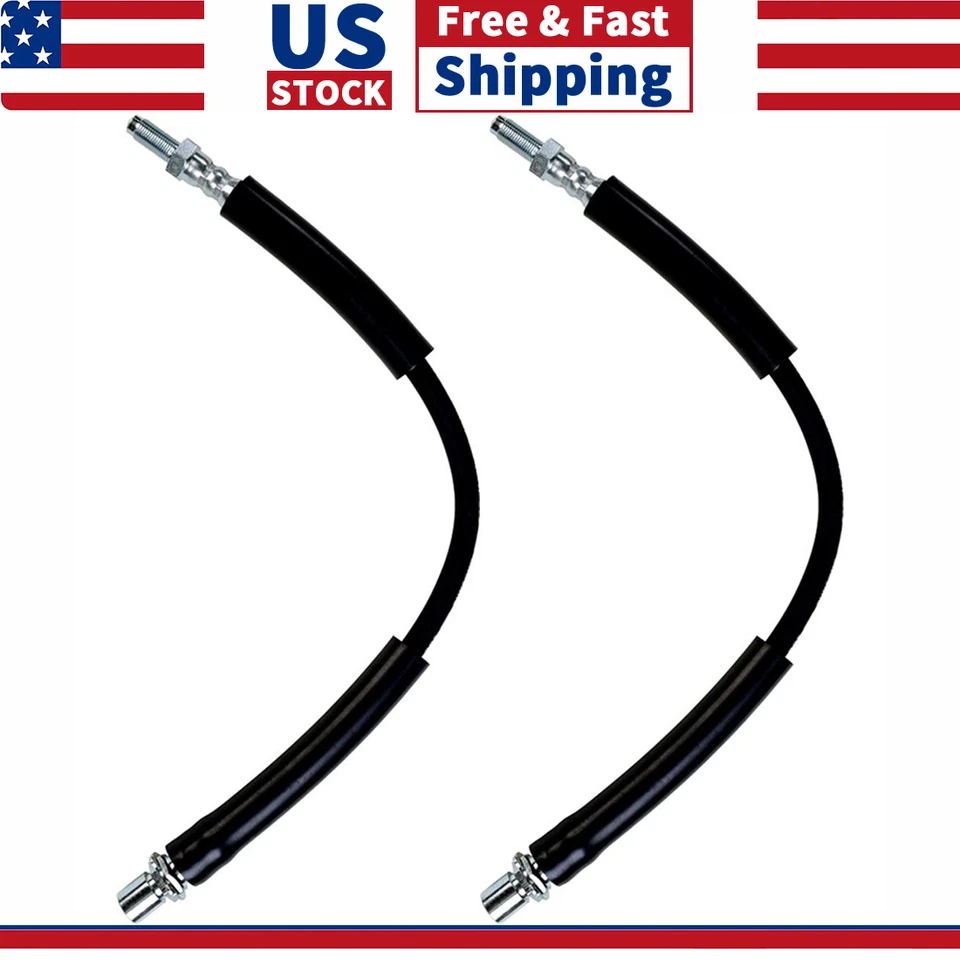 2x Rear Brake Hose Brake Line For 2012 - 2015 2016 2017 2018 2019 Ford Explorer - Image 1 of 4