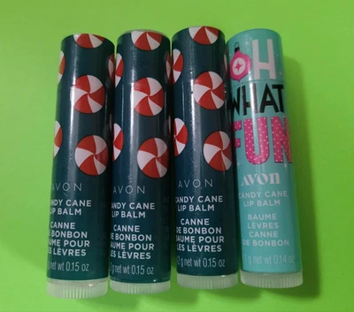 Bálsamos labiales Avon CANDY BASTON X4 Chapsticks ~ NUEVO ESTADO./SELLADO/NUEVO ~ ¡ENVÍO AL DÍA SIGUIENTE! Foto 1 de 4