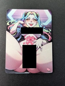 Cyberpunk Girl 34/90 Full Glory Waifu: Enter the Waifu-Verse NSFW 18+ - Picture 1 of 2