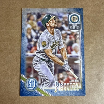Stephen Piscotty 2018 Topps 吉普赛女王靛蓝平行卡 #60 序列 #'d /250 — 第 1/2 张图片