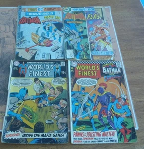 BRAVE & BOLD #123, 151 ALSO WORLD FINEST #162, 194 COMICS FOR ONE LOW PRICE - Picture 1 of 4