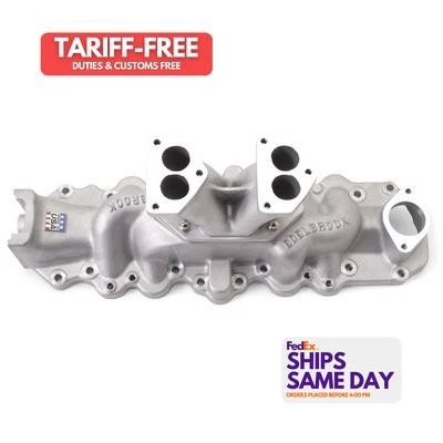 Edelbrock EDE1103 Dual Plane Aluminum Intake Manifold fits Ford Flathead  - Image 1 of 4