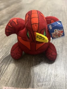 Bakugan Dragonoid 5" Peluche Dragón Rojo BakuPals Battle Brawlers Sega 2008 - Imagen 1 de 5