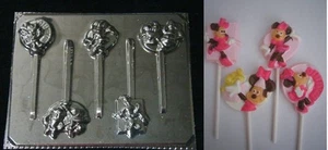 Molde de jabón de chocolate caramelo de cumpleaños Minnie Mouse - Imagen 1 de 1