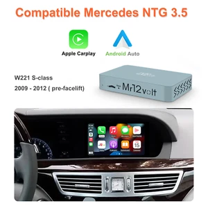 Mr12Volt Carplay Interface fits Mercedes Benz W221 NTG3.5 supports OEM Mic - Picture 1 of 10