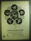 1974 Annonce bagues en diamant Garrard Jewellers - Visitez les bijoutiers de la couronne d'Angleterre