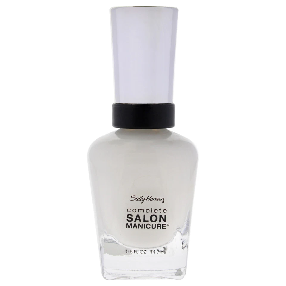 Sally Hansen Complete Salon Manicure Nail Polish 121 Lets Snow 195