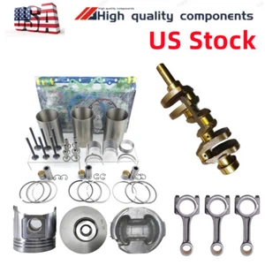 3D88 Rebuild Kit/Connecting Rod/crankshaft for Komatsu Engine 4410 F1565 - Picture 1 of 6