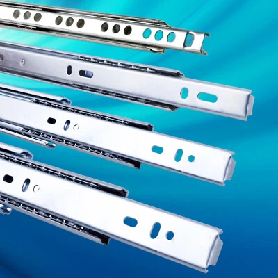 Vollauszug SCHUBLADENSCHIENEN Teilauszug Schubladenauszug Auszugschiene 17 27 45 - Bild 1 von 3