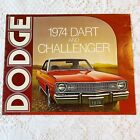 1974 DODGE DART AND CHALLENGER FACTORY ORIGINAL DEALER SALES BROCHURE Only $21.95 on eBay