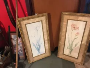 Tulips prints in decorative frames, pictures, picture frames (2 framed prints) - Picture 1 of 12