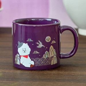 LINE FRIENDS Official BT21 RJ Premium K Edition Mother-of-pearl Graphic Mug - Picture 1 of 8