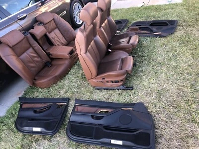 BMW 18-WAY adjust SPORT seat E38 750iL 740iL 740i Tobacco Interior SUPER RARE‼️ - Image 1 of 4