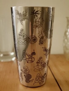 28/30 oz. TIKI COCKTAIL SHAKER Stainless Steel Boston Mixing & Stirring Tin - Picture 1 of 3