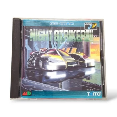 NIGHT STRIKER Sega Mega CD 2549 mcd - Image 1 of 2