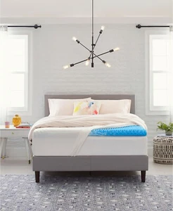 Comfort Revolution 2" Reversible Convoluted Memory Foam Mattress Topper T4101743 - Picture 1 of 5
