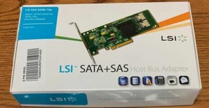 LSI00299 H3-25448-05C LSI SAS9206-16e 6Gb/s SAS/SATA HBA SFF8644 Avago Broadcom - Picture 1 of 2