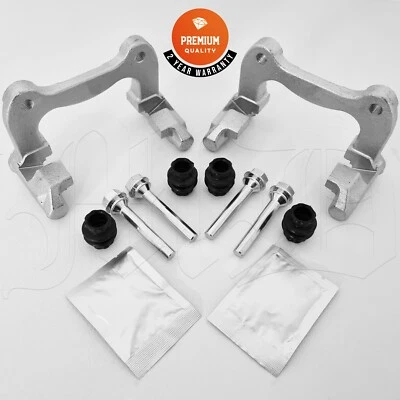 JUEGO DESLIZADORES SOPORTE PINZA FRENO TRASERO PARA AUDI A4 B6 B7 Y A6 ALLROAD Foto 1 de 4