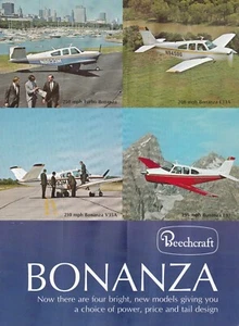 1968 Beechcraft Bonanza Aircraft ad 8/2/2024u - Picture 1 of 3