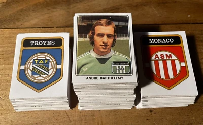 SET COMPLET STICKERS FOOT 78 CHAMPIONNAT FRANCE REPLICA MINT - Photo 1/3
