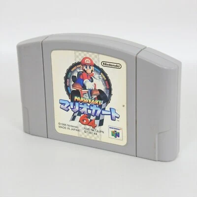 1.0 Version MARIO KART 64 Nintendo 64 Cartridge Only n6c - Image 1 of 3