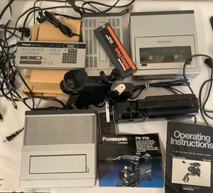 Panasonic PK-956 Omnipro Videokamera mit Kassettenrekorder Spannungsadapter - Bild 1 von 9