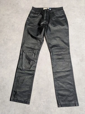 GAP Pantalones Mujer Reino Unido 12 Cuero Bootcut Motociclista Pantalones 00s Y2K De Colección Jeans EE. UU. 8 W30 Foto 1 de 4