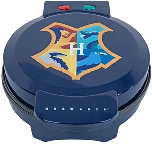 Mini Waffle Maker Non Stick Waffle Machine Crepe Maker Harry Potter HOGWARTS - Picture 1 of 7