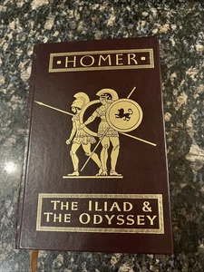Homer:  The Iliad & The Odyssey (Leather Bound) - Barnes and Noble, 1999 - Bild 1 von 11
