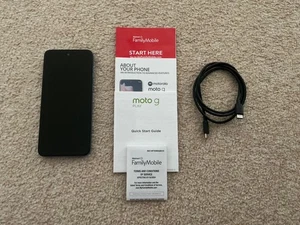 Motorola Moto G Play Gen 3 2024 Sapphire Blue (XT2413V) Phone Network Locked - Picture 1 of 5
