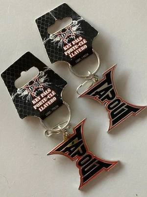 ✅ NEW (2) Tapout MMA UFC Mixed Martial Arts Keychains - Image 1 of 4