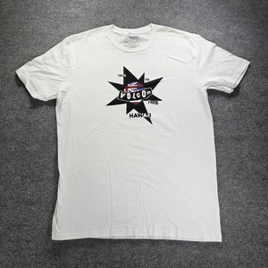 Volcom Shirt Mens XL White True To This Hawaii Graphic Surf Skate Tee Casual - Picture 1 of 6