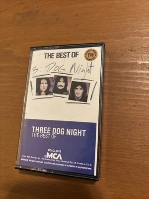 Three Dog Night Best Of Cassette Tape 1982 MCA MCAC 2-6018 UNTESTED EX FS - Image 1 of 4