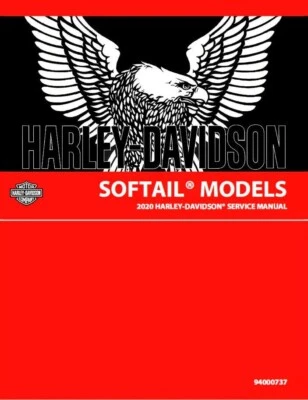 Harley Davidson Softtail Service Repair Manual Comb Bound, 1984-2025 COMB BOUND - Image 1 of 4