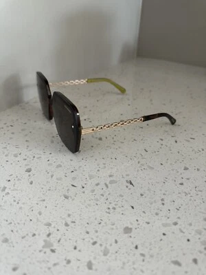 Óculos de sol feminino STEVE MADDEN aro completo protegido contra UV tamanho grande! - Imagem 1 de 4