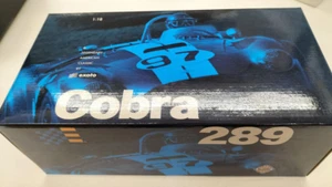 Exoto 1/18 Roadster Hardtop 1963 AC Shelby Cobra Diecast Car 289 RLG18131 Black - Picture 1 of 17