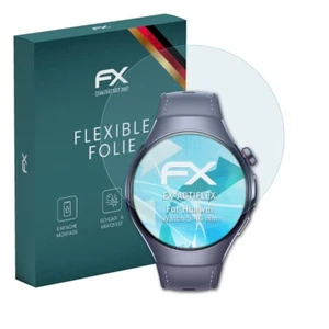atFoliX 3x folia do Huawei Watch 5 46mm folia ochronna przezroczysta i elastyczna - Zdjęcie 1 z 8