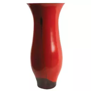 Caithness Ebenholz Sammlung 9" ausgestellte Vase-Flamme-in Schachtel 3486187 - Bild 1 von 1