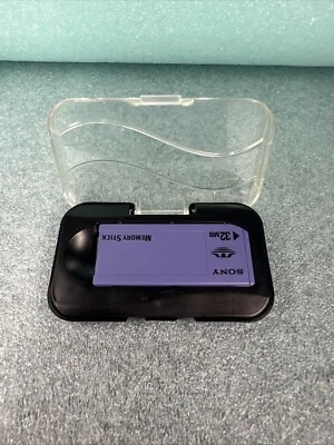 Genuine Sony 32MB excellent Memory Stick Card MSA-32A - Image 1 of 4