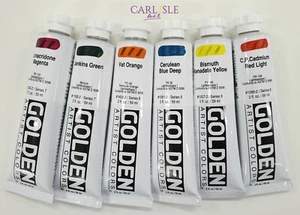 Golden Artist Colours Heavy Body Acrylic - Choose Your Colour - Page 3 Of 4 - Picture 1 of 4