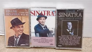 Frank Sinatra Audio Cassette Lot Of 3 Sealed Come Fly With Me Gold Sinatra! - Picture 1 of 10