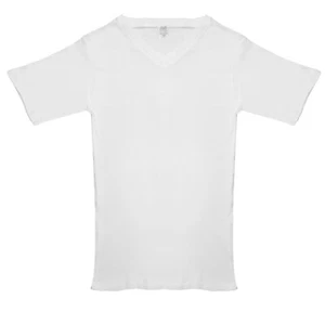 Boys 3 Pack V-neck T-shirt Solid, White, JACK&JILL - Picture 1 of 4