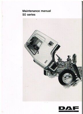 Daf 50 Series Truck 1994- Original Factory Maintenance Manual • 101.62€
