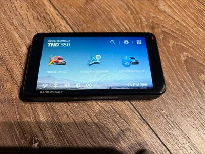 Rand Mcnally intelliroute TND 550Truck GPS LM  ,USA & Canada - Image 1 of 4