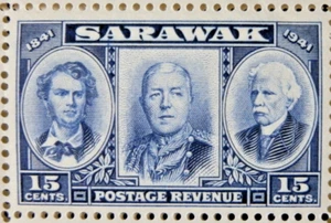 SARAWAK 1946 SG147 15c. BROOKE CENTENERY - MNH - Picture 1 of 1