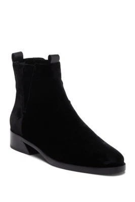 MERCEDES CASTILLO Xandra Chelsea кожаный ботинок, круглый носок, размер 6,5, $525, новый с ценниками - Изображение 1 из 4