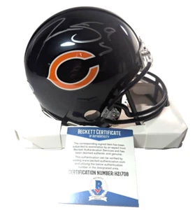 Chicago Bears Danny Trevathan Autographed Min Helmet w/ Beckett COA - Picture 1 of 4