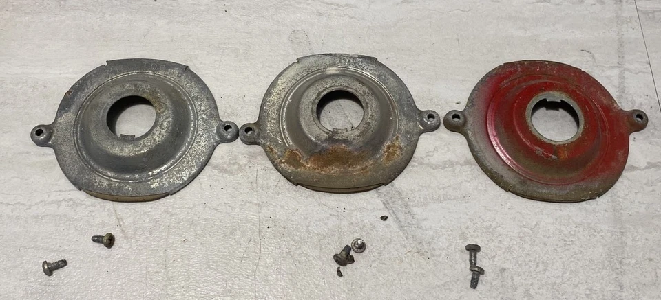 Set-3, 1959 Edsel Ranger Corsair Tail Light Lens Mounting Plate - Image 1 of 4