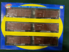 Athearn HO CN Brown 40&#39; Stock Car Different Numbers 6-Pack #73226