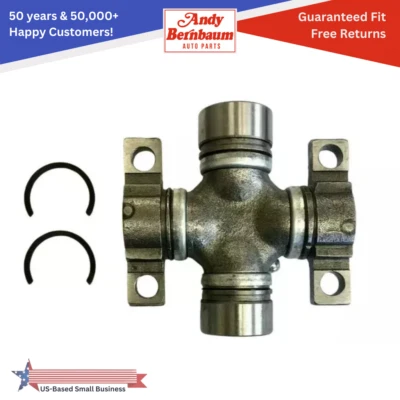 1957-1959 Chrysler Imperial Center Driveshaft U-Joint & Clips 1643172 1752263 - Image 1 of 4